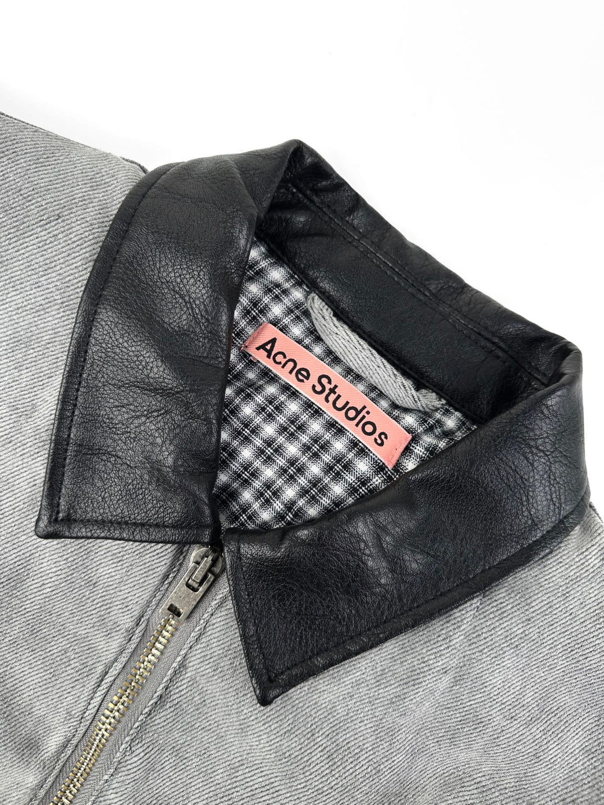 Falection FW26 Faded Denim Bomber Jacket