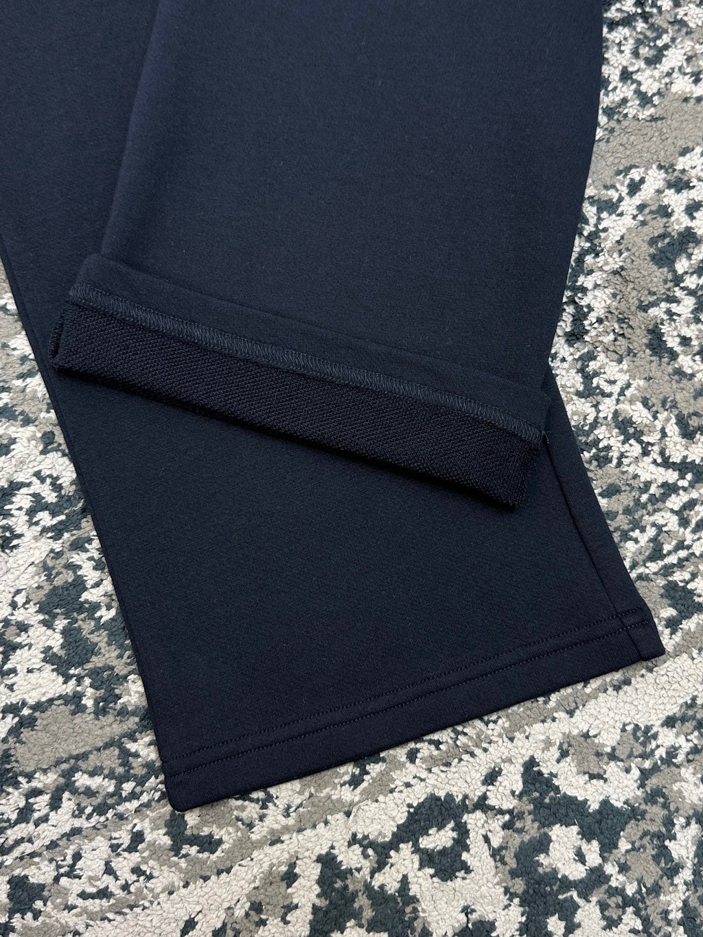 Falection FW26 Embroidered Sweatpants in Navy