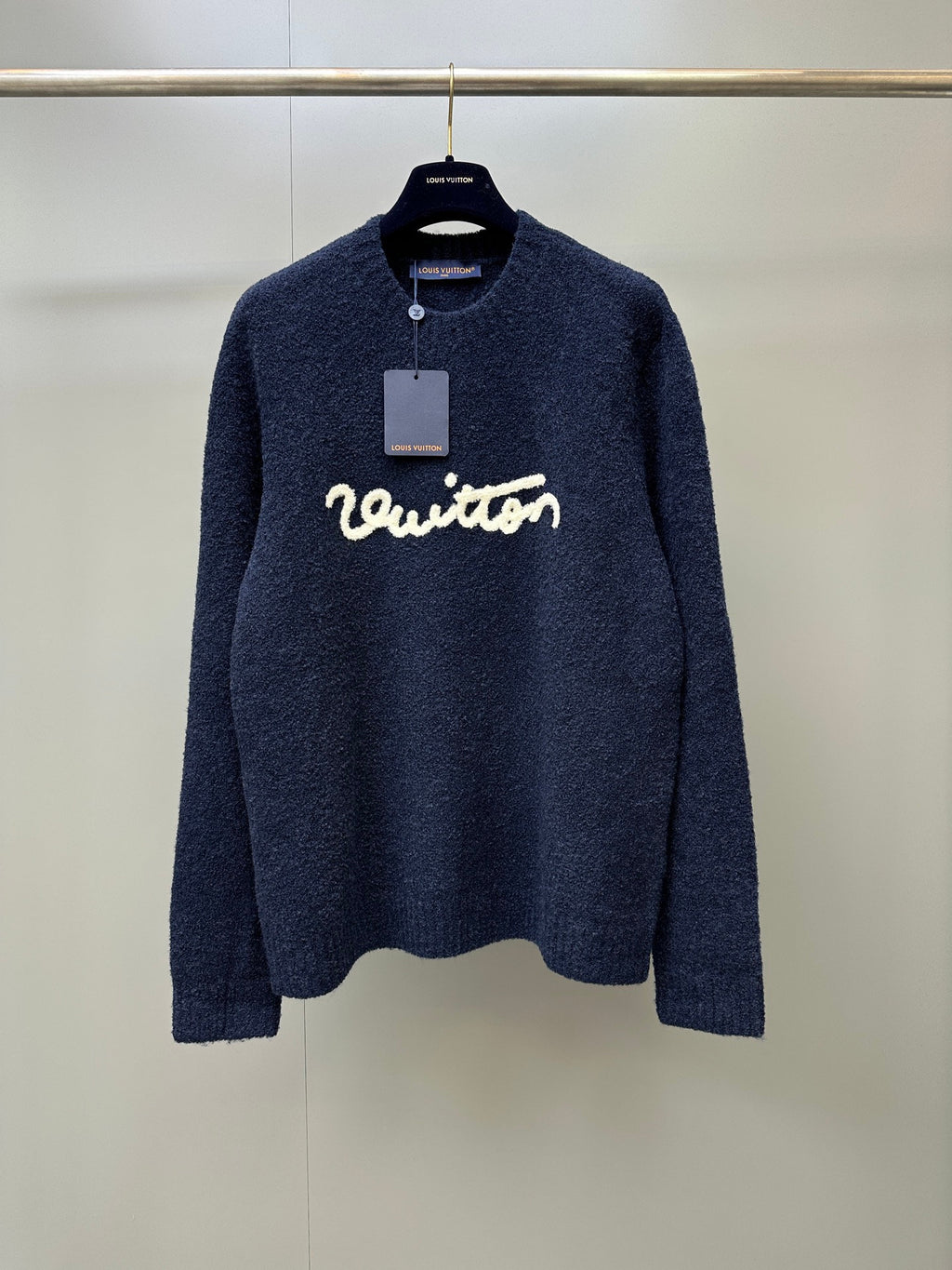 Falection FW26 Embroidered Signature Long Sleeved Crewneck