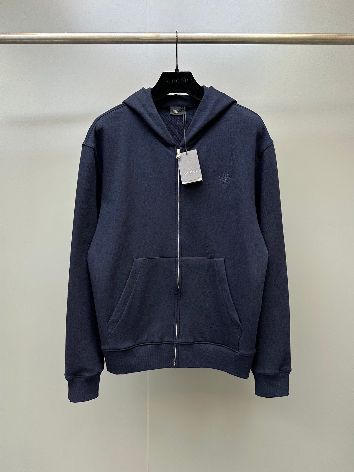 Falection FW26 Embroidered Zip Hoodie