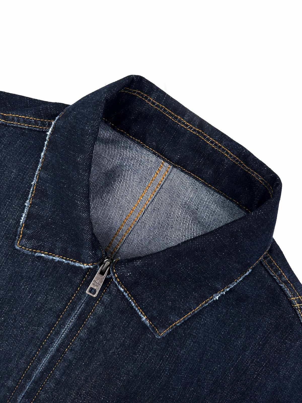 Falection FW26 Cropped Denim Blouson Jacket