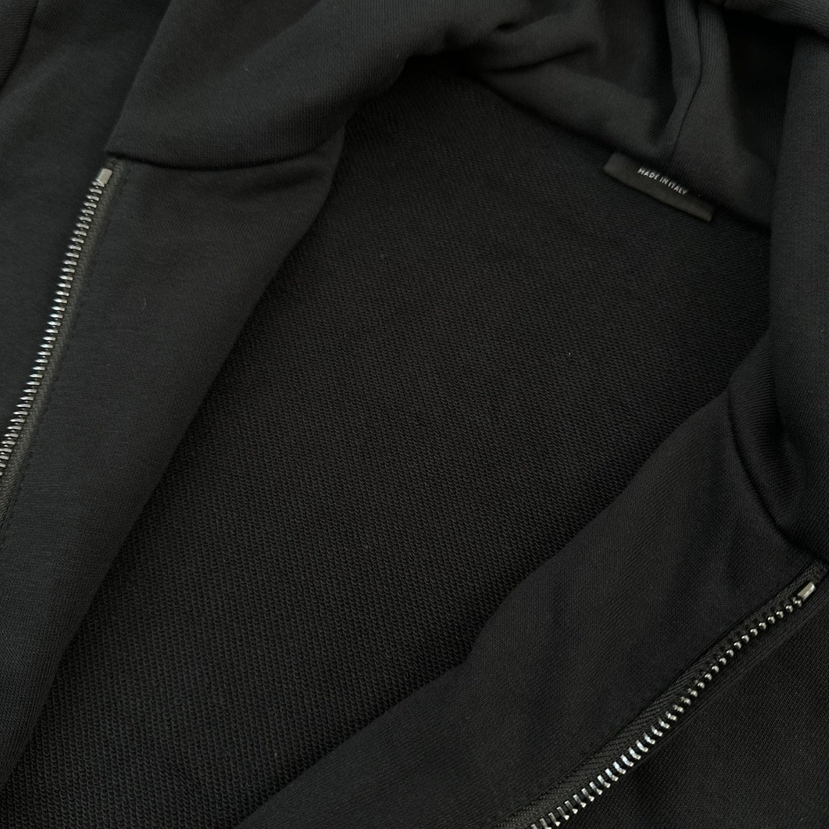 Falection FW26 Silk Cotton Jersey Zip Jacket in 2 Colors