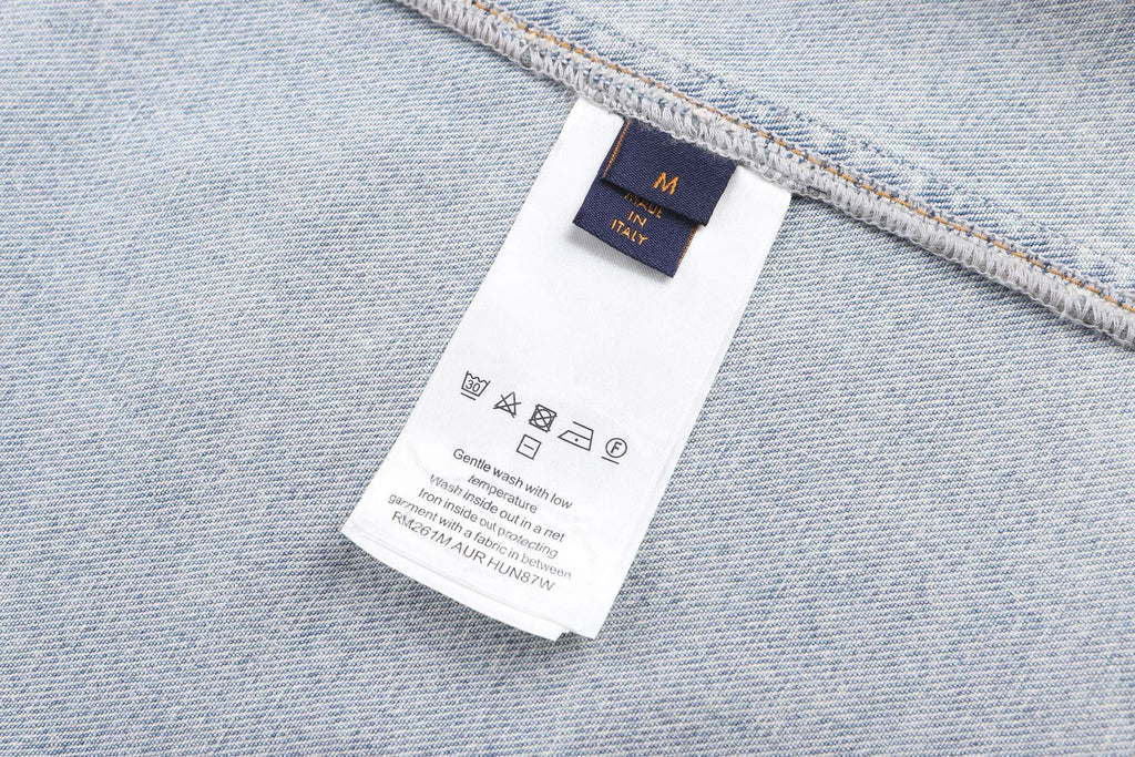 Falection FW26 Signature Patchwork Denim Longsleeve Shirt