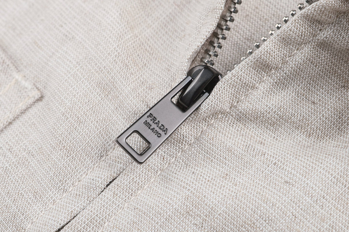 Falection FW26 Chambray Blouson Zip Jacket