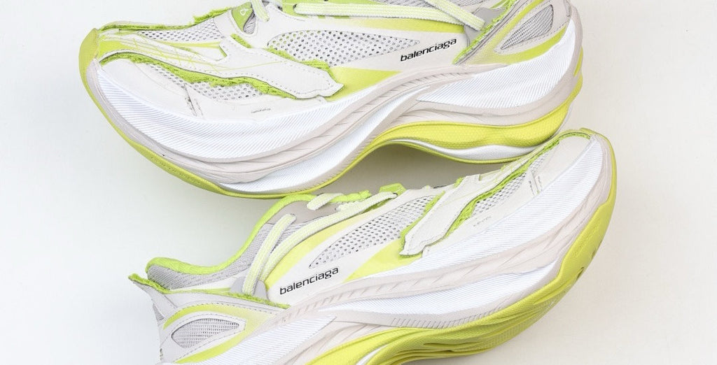 Falection BA SS26 Jet Sneaker in Eggshell Lime