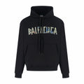 Falection FW26 Silver Tape Oversized Hoodie