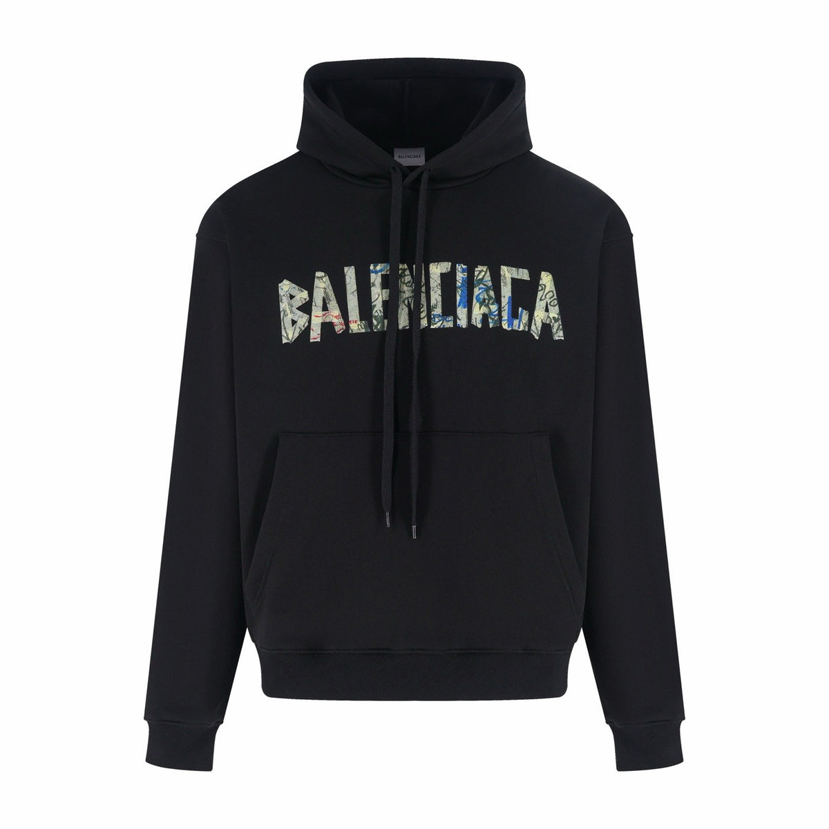 Falection FW26 Silver Tape Oversized Hoodie