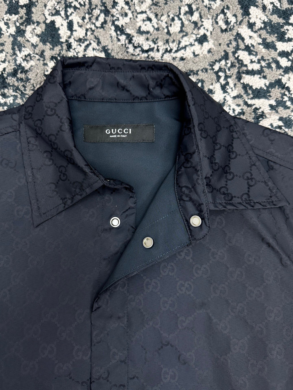 Falection FW26 GG Light Silk Faille Jacket