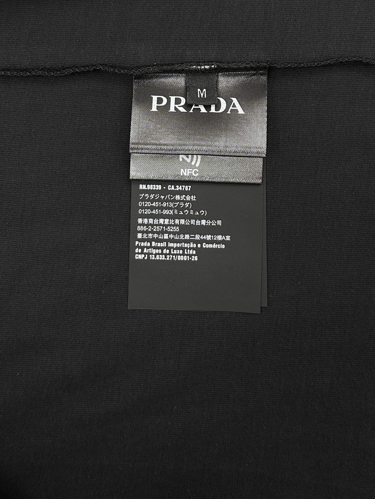 Falection FW26 Milano Logo Embroidered T-Shirt