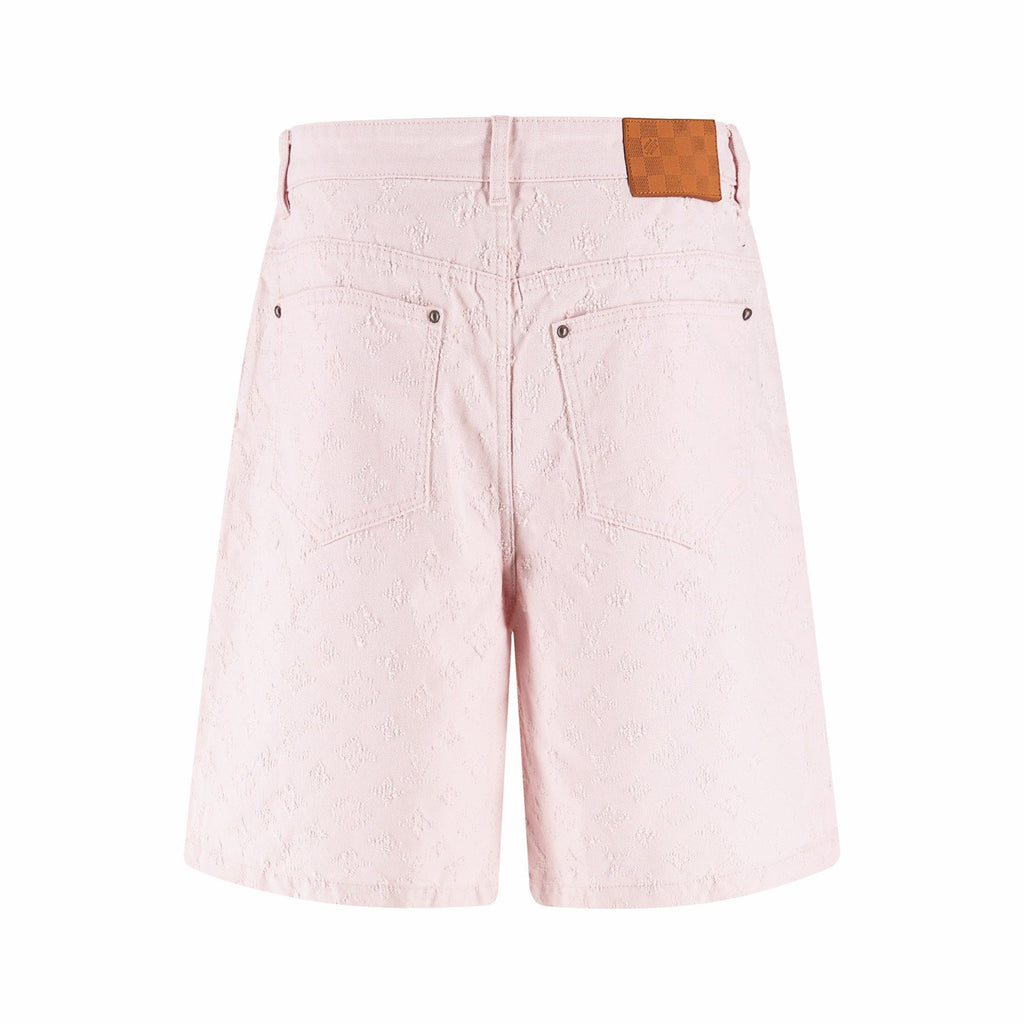 Falection FW26 Monogram Needle Punched Shorts