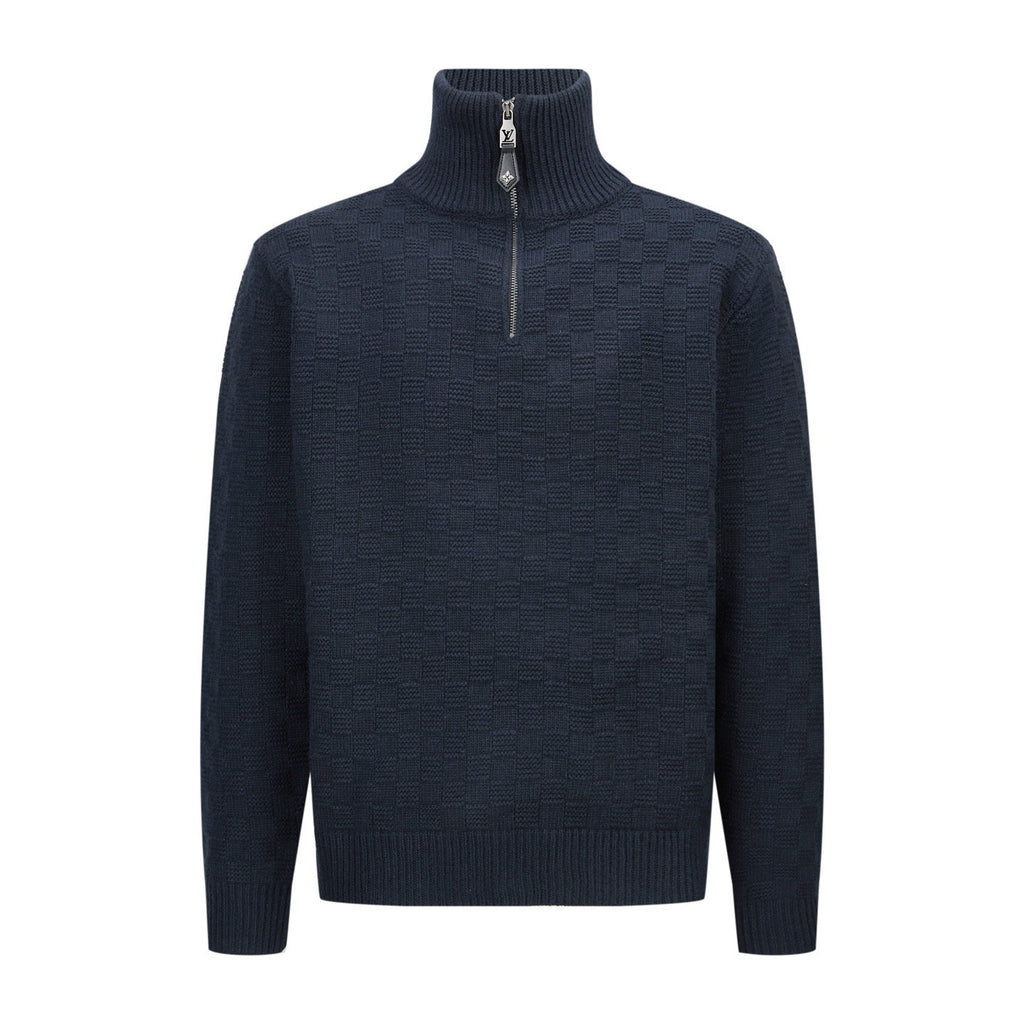 Falection FW26 Wool Blend Half Zip Pullover in 2 Colors