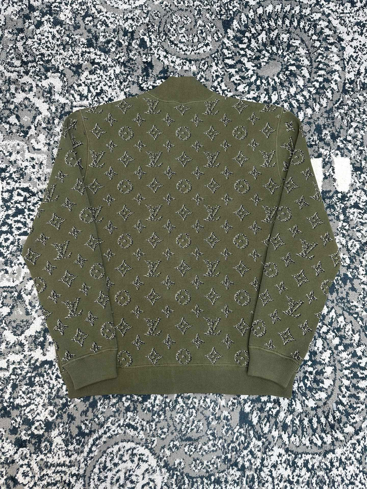 Falection FW26 Reversible Monogram Jacquard Bomber Jacket