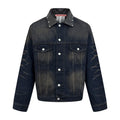 Falection FW26 Studded Washed Denim Jacket