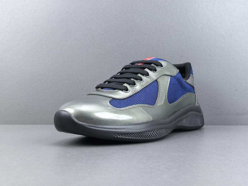 Falection FW26 America's Cup Metallic Leather and Bike Fabric Sneaker