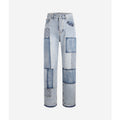 Falection FW26 Signature Patchwork Denim Pants
