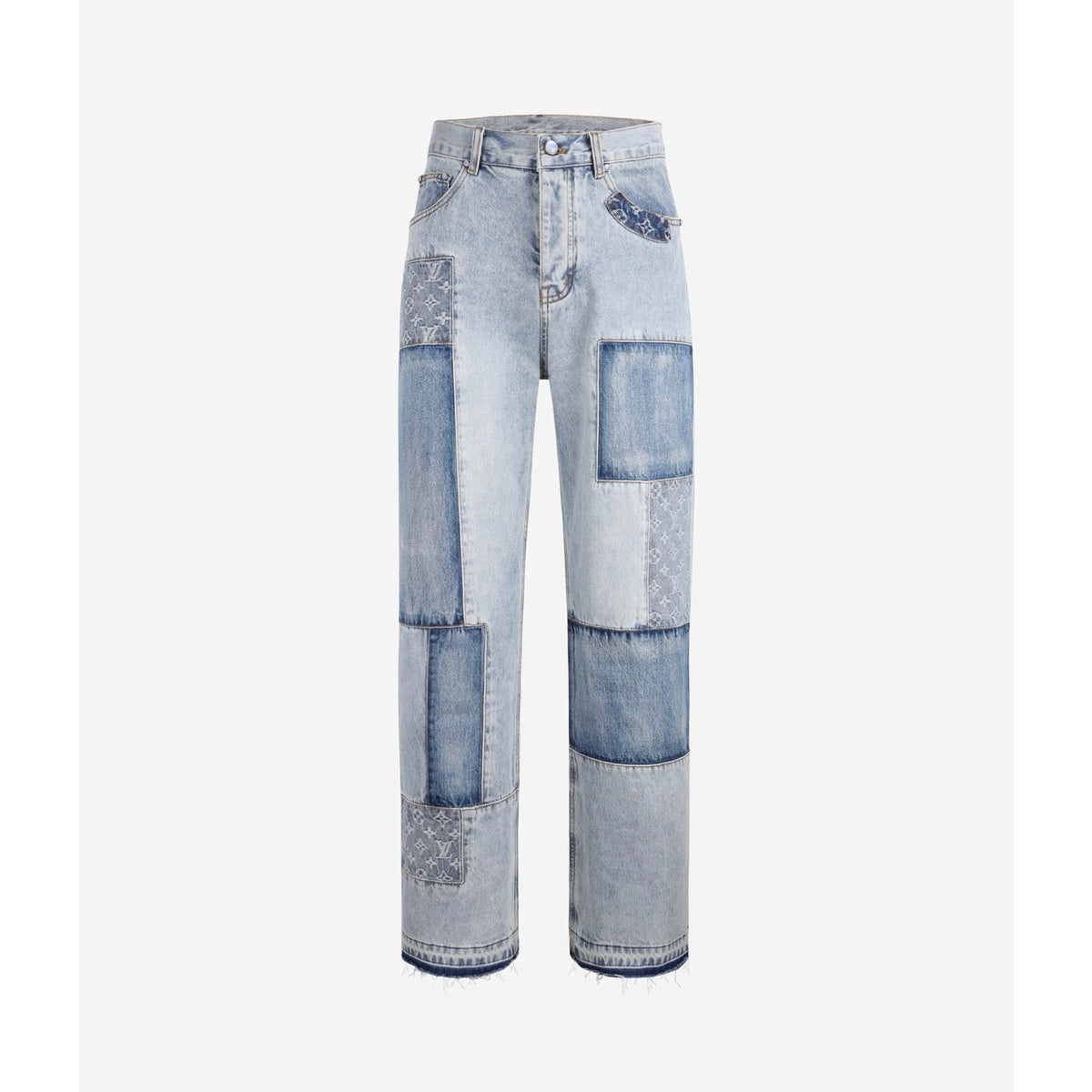 Falection FW26 Signature Patchwork Denim Pants