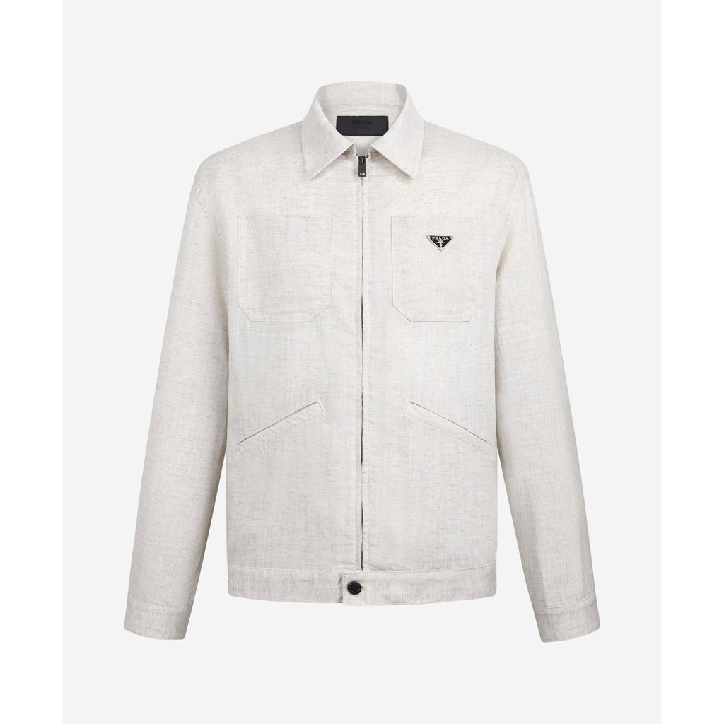 Falection FW26 Chambray Blouson Zip Jacket