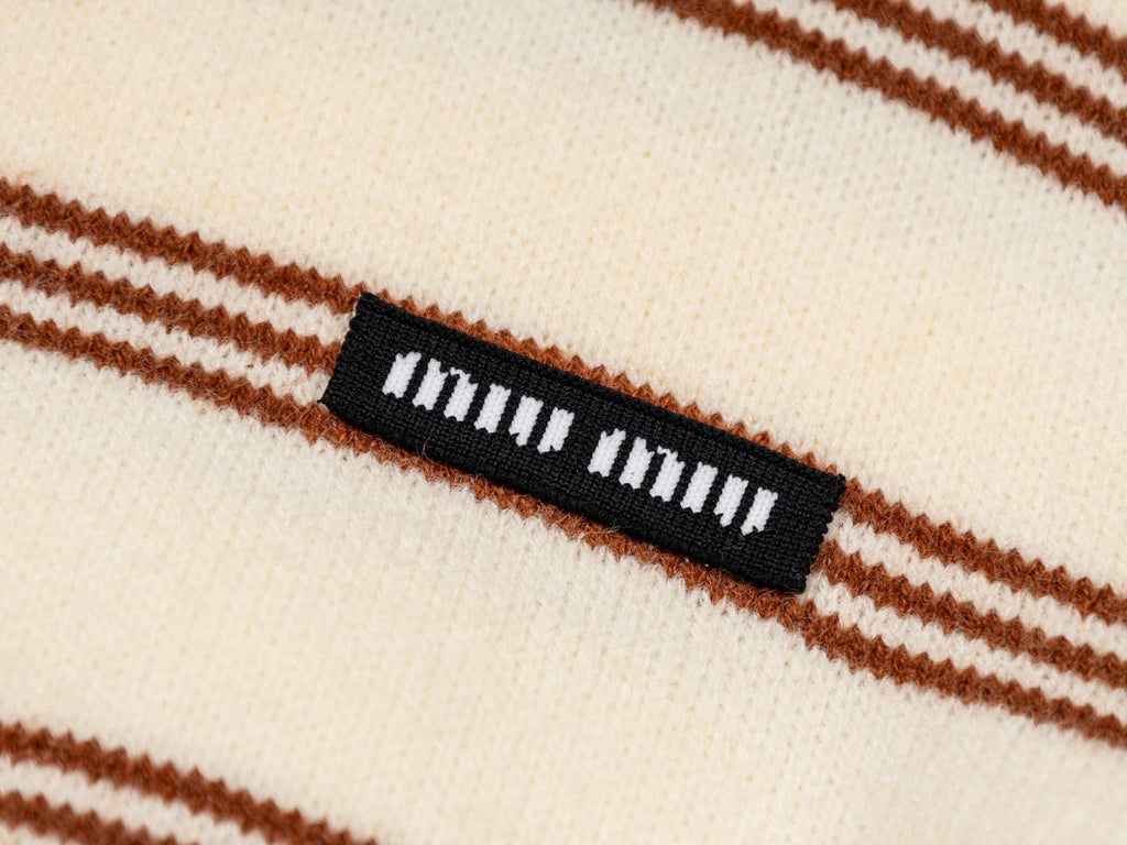Falection FW26 Striped Cardigan in 2 Colors