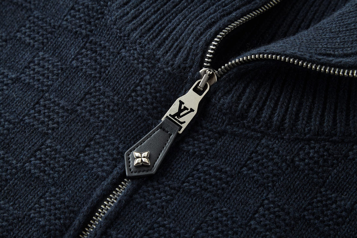 Falection FW26 Wool Blend Half Zip Pullover in 2 Colors