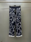 Falection FW26 Marina Print Silk Pants