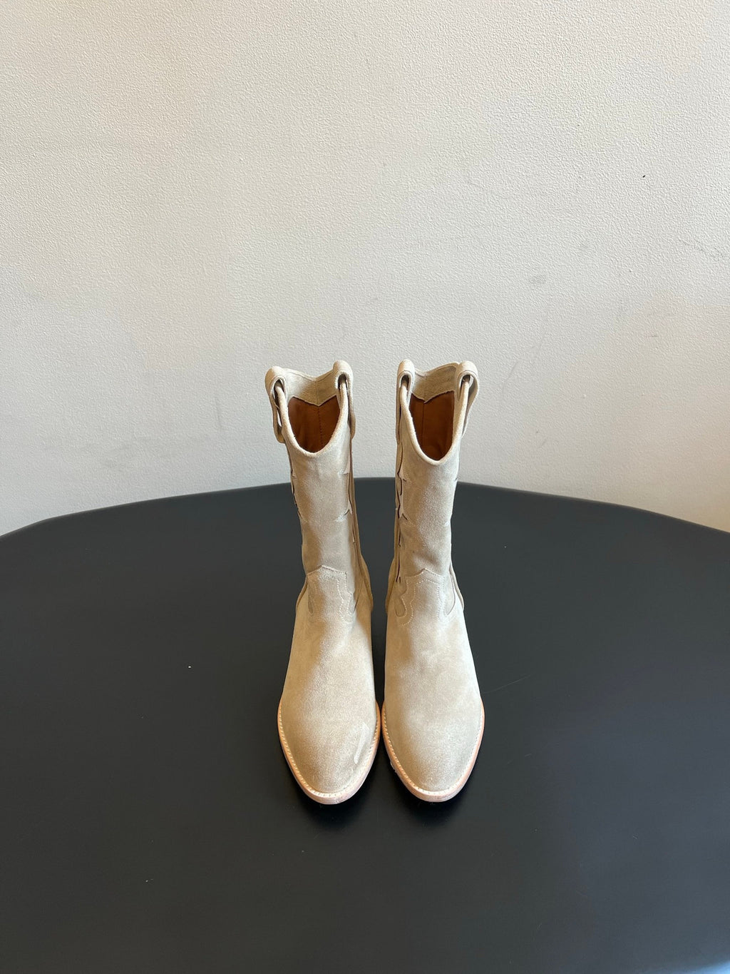 Falection Satore FW26 Suede Western Boots
