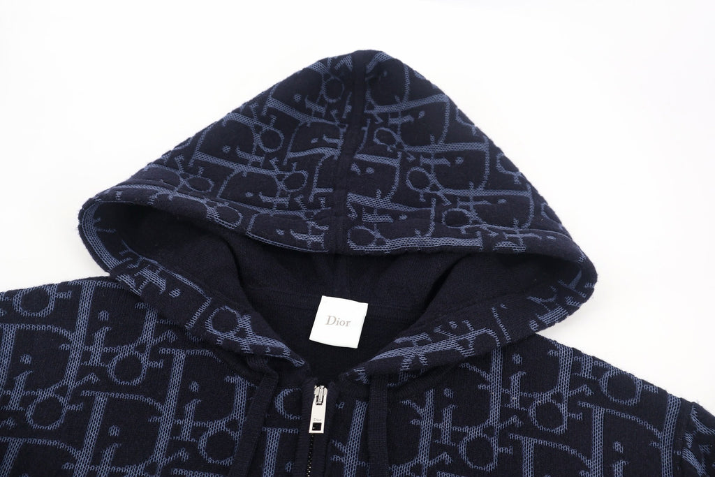 Falection FW26 Hooded Zipped Cardigan in 2 Colors