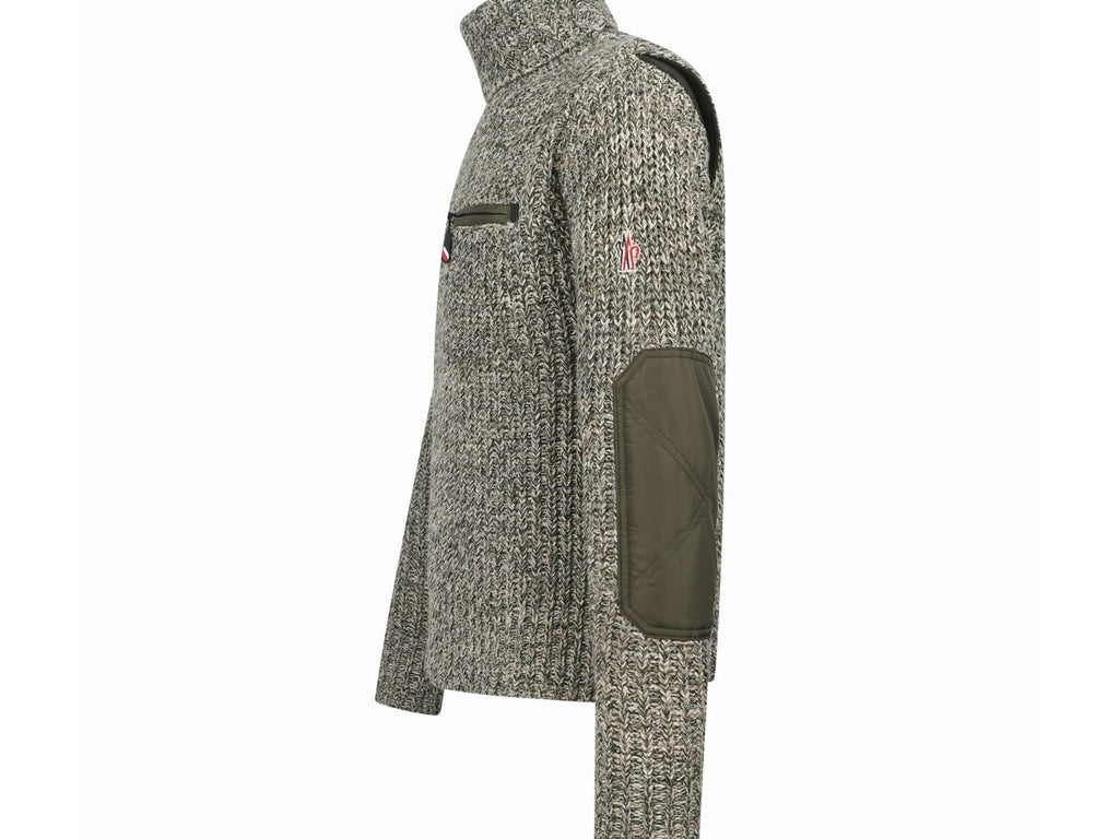 Falection FW26 Grenoble Zip Pocket Patch Sweater