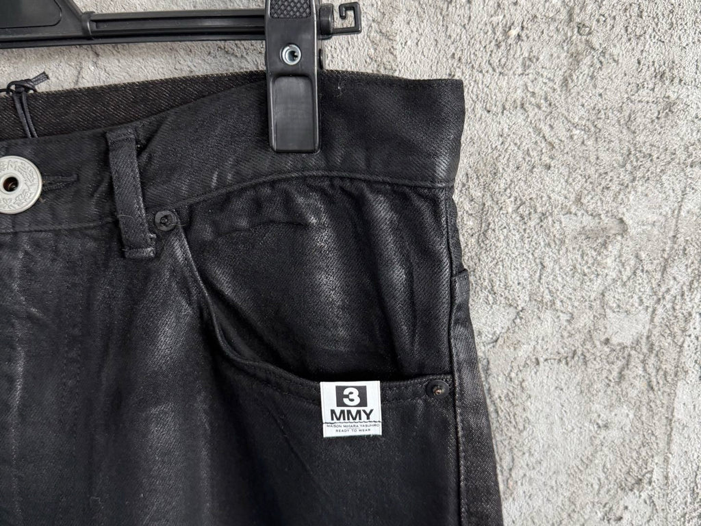 Falection MMY FW26 Coated Straight Leg Jeans