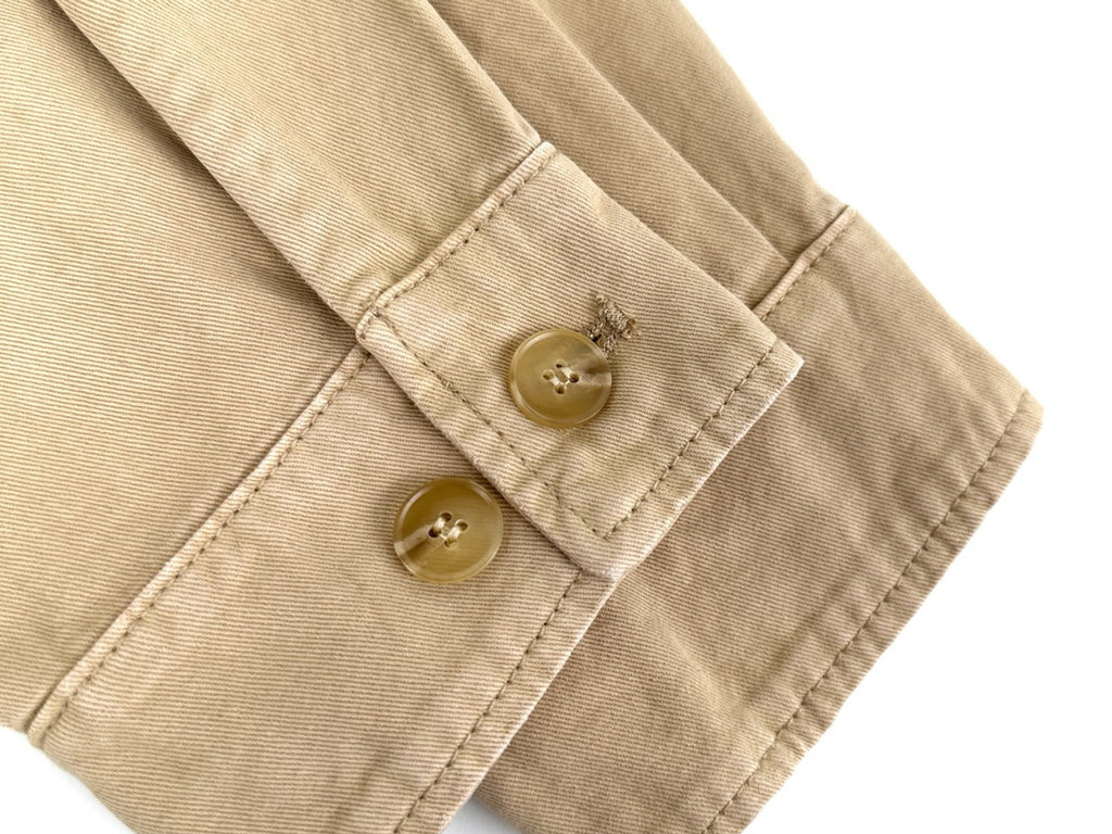 Falection FW26 Cotton Jacket with Leather Details