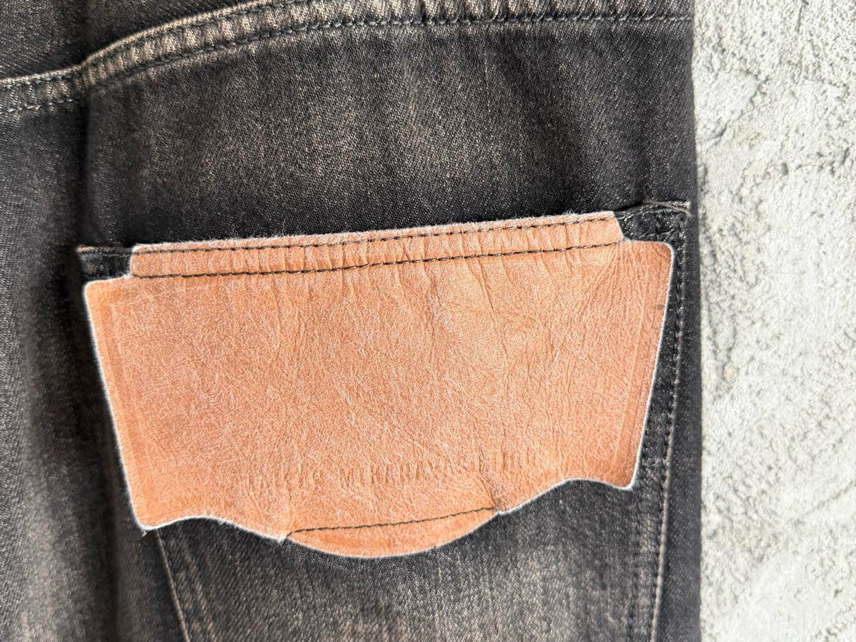 Falection MMY FW26 Coated Straight Leg Jeans