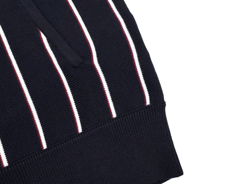 Falection FW26 Striped Wool Cardigan