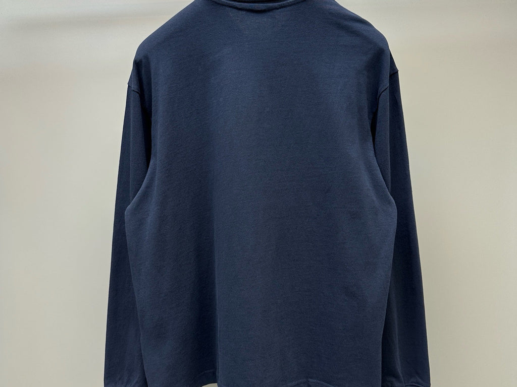 Falection FW26 Longsleeved Polo Shirt in Navy