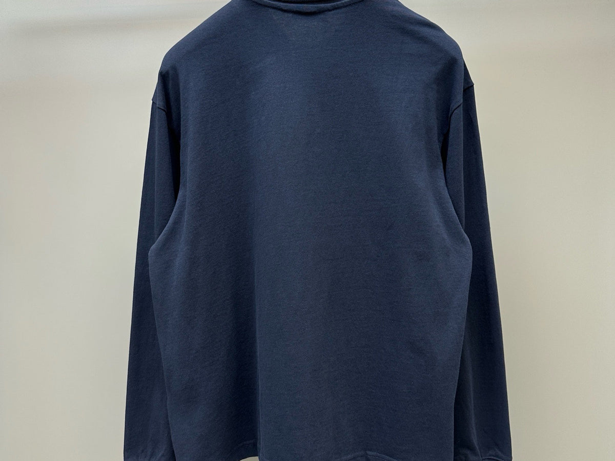 Falection FW26 Longsleeved Polo Shirt in Navy