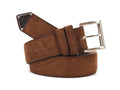 Falection FW26 Triangle Logo Suede Belt