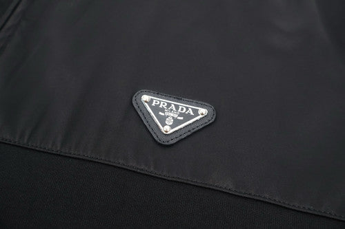 Falection FW26 Cotton Fleece and Re-Nylon Zip Jacket