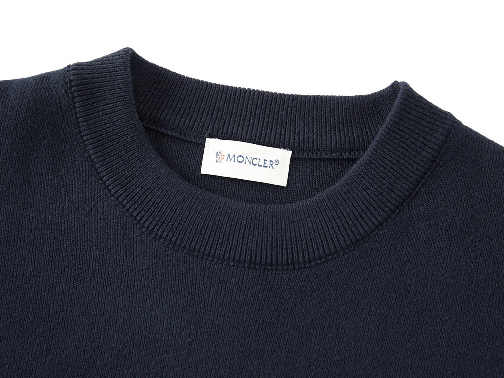 Falection FW26 Logo Patch Sweatshirt in Navy