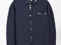 Falection AW FW26 Plaid Poplin Plaid Shirt