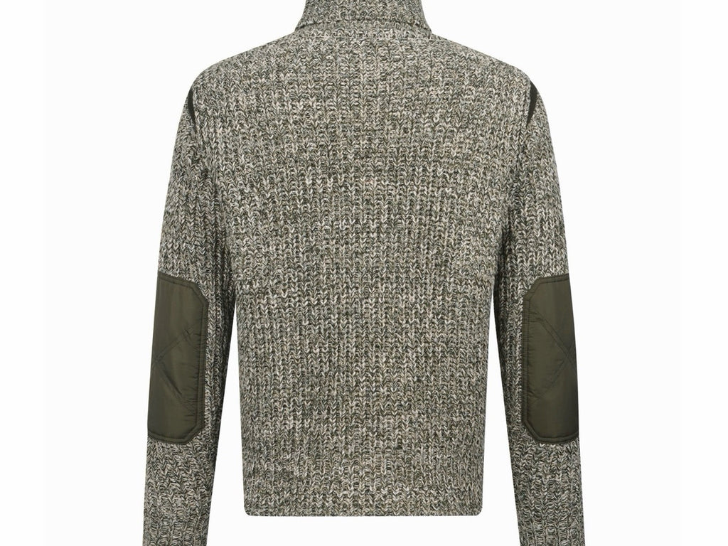 Falection FW26 Grenoble Zip Pocket Patch Sweater