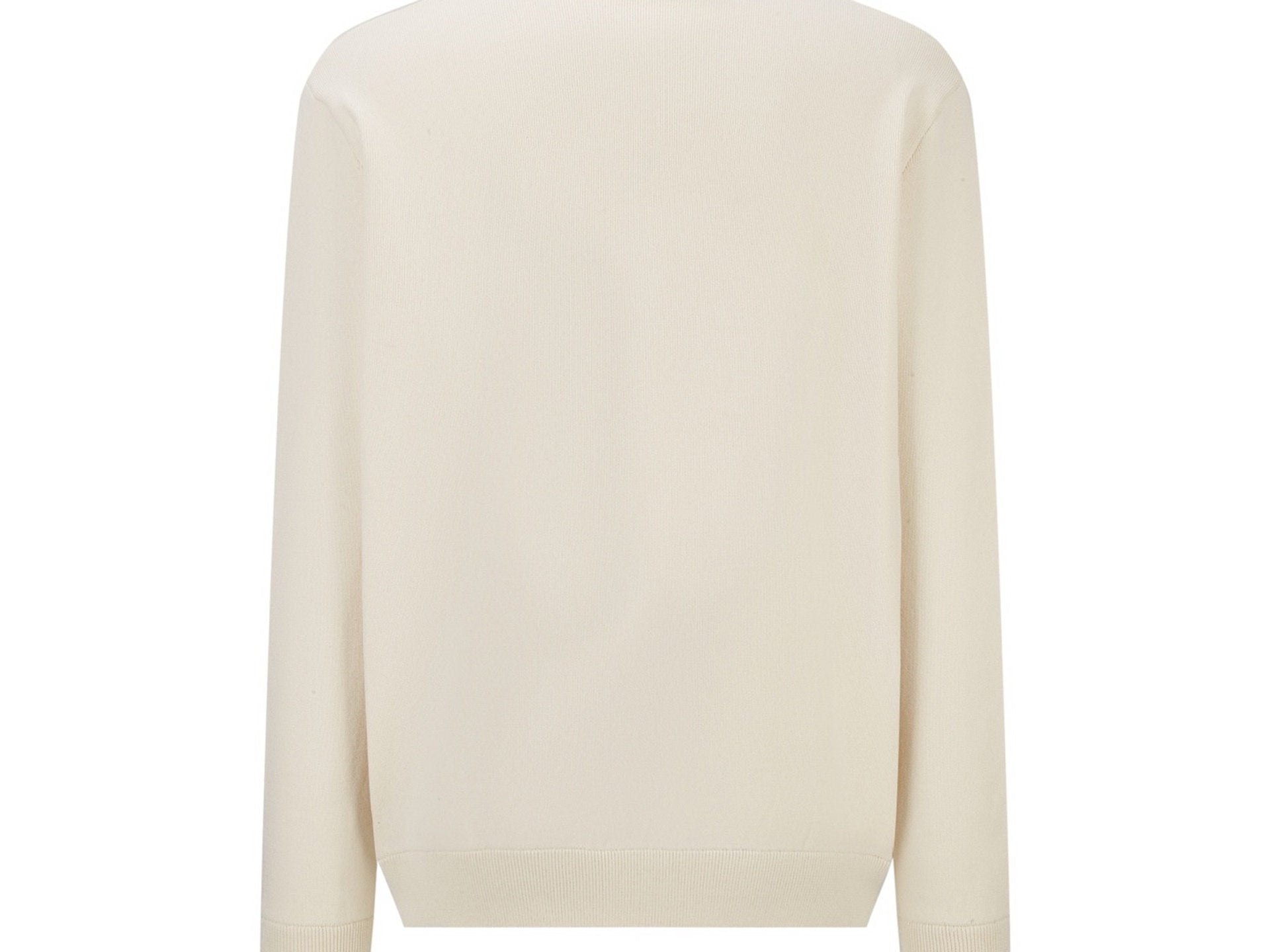 Falection FW26 Logo Patch Sweatshirt in Cream