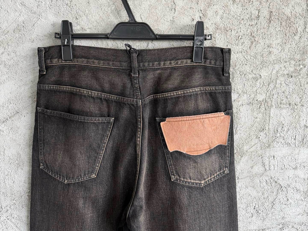 Falection MMY FW26 Coated Straight Leg Jeans