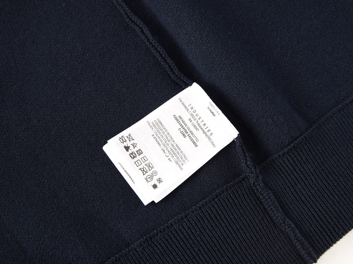 Falection FW26 Logo Patch Sweatshirt in Navy