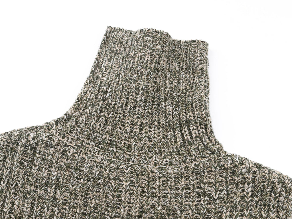 Falection FW26 Grenoble Zip Pocket Patch Sweater