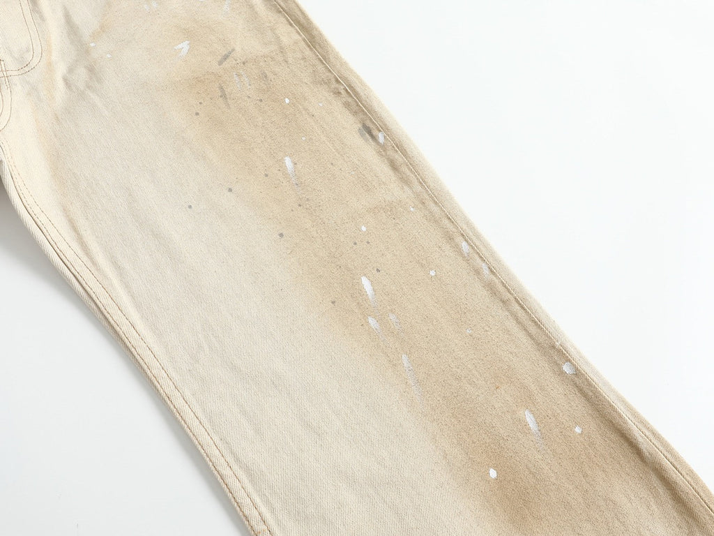 Falection FW26 Regular Fit Paint Splatter Jeans