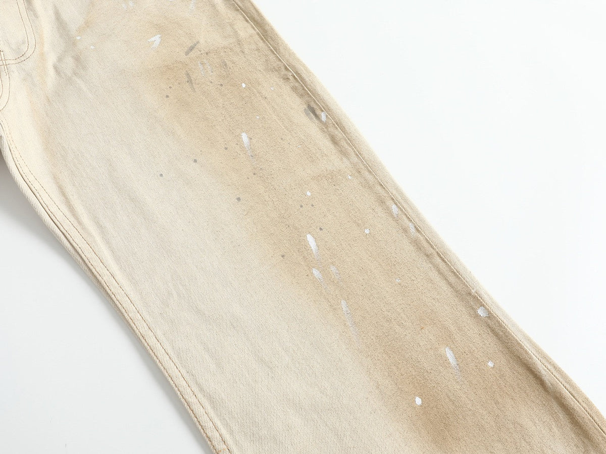 Falection FW26 Regular Fit Paint Splatter Jeans
