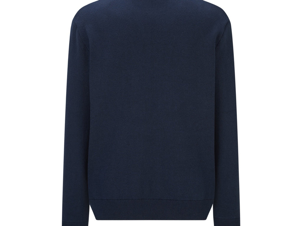 Falection FW26 Logo Patch Sweatshirt in Navy