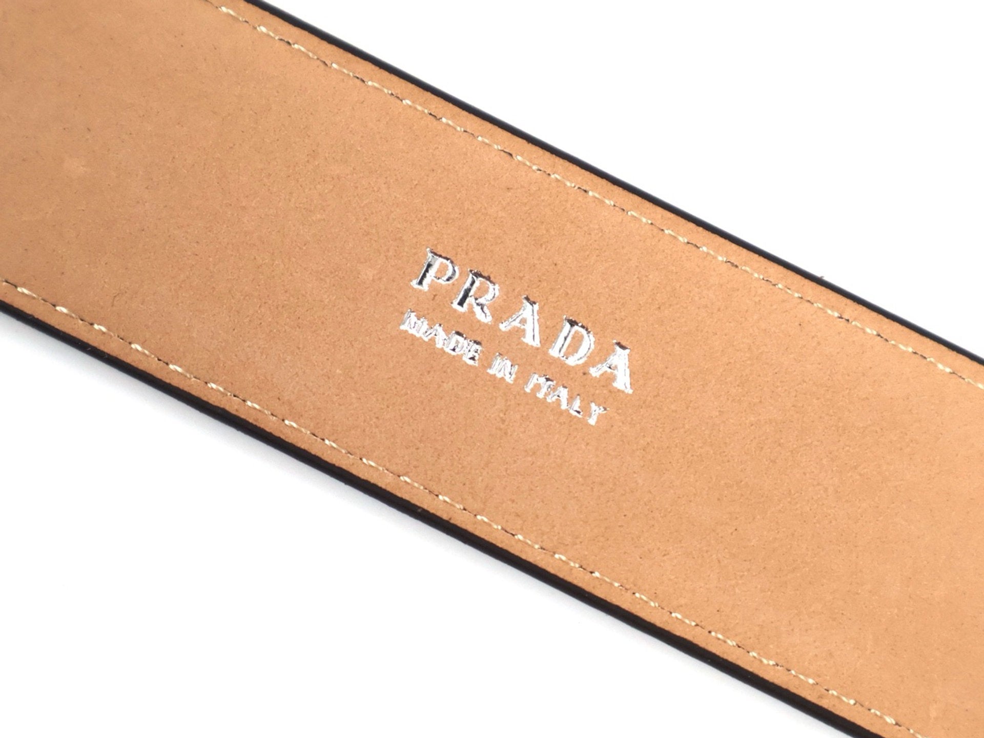 Falection FW26 Triangle Logo Suede Belt
