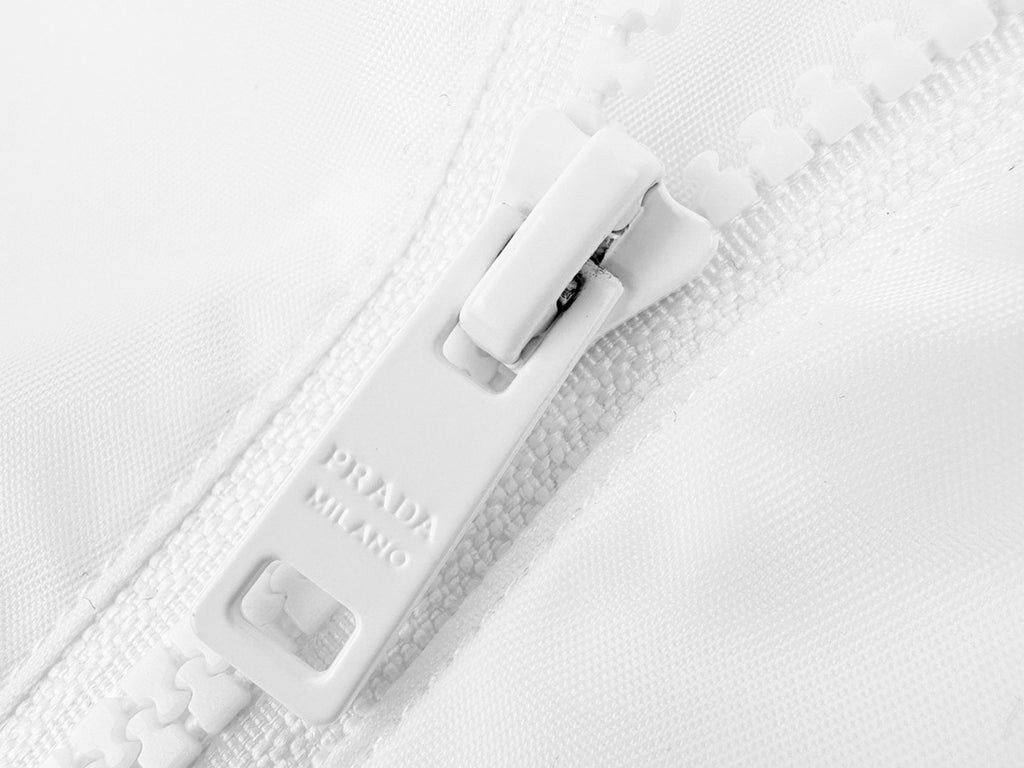 Falection FW26 White Re-Nylon Rain Jacket