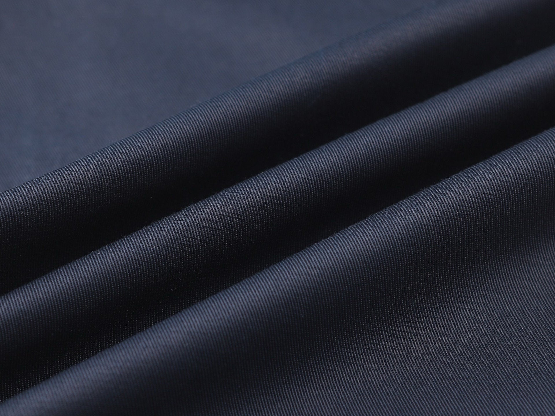 Falection FW26 Cotton Silk Casual Pants in Navy