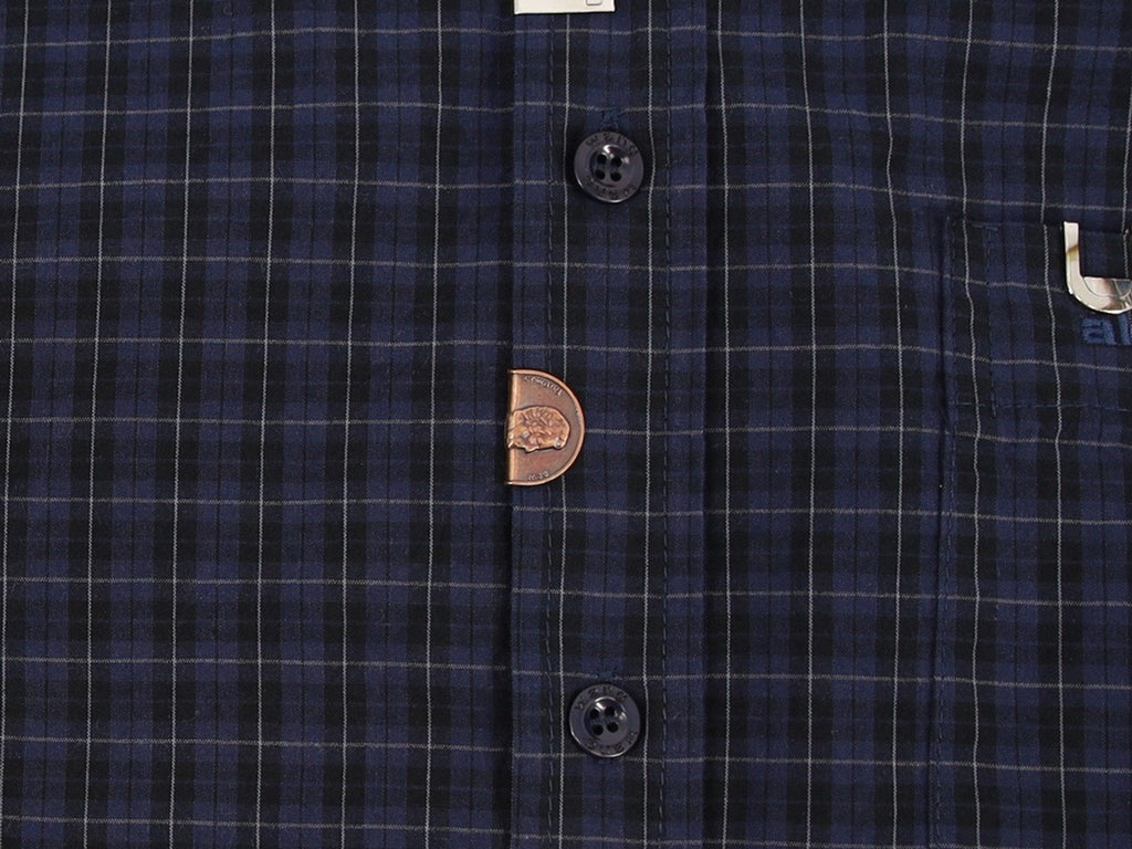 Falection AW FW26 Plaid Poplin Plaid Shirt