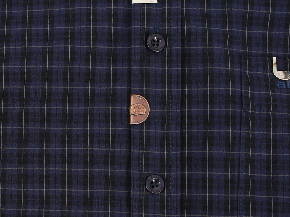 Falection AW FW26 Plaid Poplin Plaid Shirt